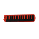 MELÓDICA 37 teclas Vitale QM376-BRD con estuche bicolor negro/rojo 
