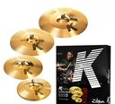 PAQUETE DE PLATILLOS SERIE K CUSTOM 14.25" 16" 18" 20" ZILDJIAN K1250