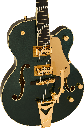 GUITARRA ELECTRICA GRETSCH SYNCHROMATIC NASHVILLE HOLLOW BODY SINGLE CUT CON BIGSBY GREEN CADILLAC 2506411548