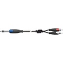 ADAPTADOR RCA PHONO PLUGS QUIKLOK SX/12-5K