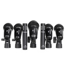 KIT DE MICROFONOS ALCTRON PARA BATERIA 7 PIEZAS T8400