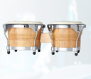 MBG06 BONGO EG 7.5 Y 8.5 MADERA Y AROS NEGROS