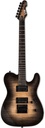 GUITARRA ELÉCTRICA LTD TE-1000 EVERTUNE BLACK BURST LTE1000ETFMBLKNB