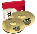 PLATILLOS SABIAN PAQ 14"HI HATS & 18"CRASH RIDE SBR5002