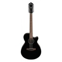 GUITARRA ELECTROACUSTICA IBANEZ 12 CDAS AEG5012-BKH