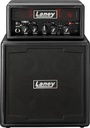 MINI CABEZAL Y GABINETE LANEY PARA GUITARRA MINISTACK-B-IRON