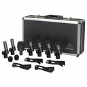 KIT D/MIC BEHRINGER P/BATERIA 7PZAS BC1200
