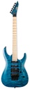 GUITARRA ELECTRICA LTD MH-203QM SEE THRU BLUE LMH203QMSTB