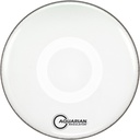 PARCHE 26" AQUARIAN SERIE REGULATOR BLANCO CON SORDINA SIN AGUJERO RF26W