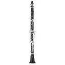 CLARINETE INTERMEDIO YAMAHA SIBEMOL LLAVES PLATA NIQUELADA YCL450//03