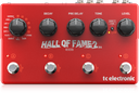 PEDAL TC ELECTRONIC PARA GUITARRA HALL OF FAME 2 X4 REVERB