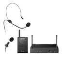 SISTEMA INALAMBRICO UHF STEREN DE SOLAPA Y TIPO DIADEMA WR-804UHF