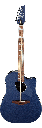 GUITARRA ELECTROACUSTICA IBANEZ ''ALTSTAR'' AZUL OBSCURO METALICO ALT30-NBM