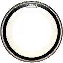 PARCHE 22" AQUARIAN SERIE IMPACT TRANSPARENTE CON SORDINA FLOTANTE TRES CAPAS IMPIII22