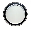 PARCHE 28" AQUARIAN SERIE SUPER-KICK TRANSPARENTE CON SORDINA FLOTANTE DOS CAPA SKII28