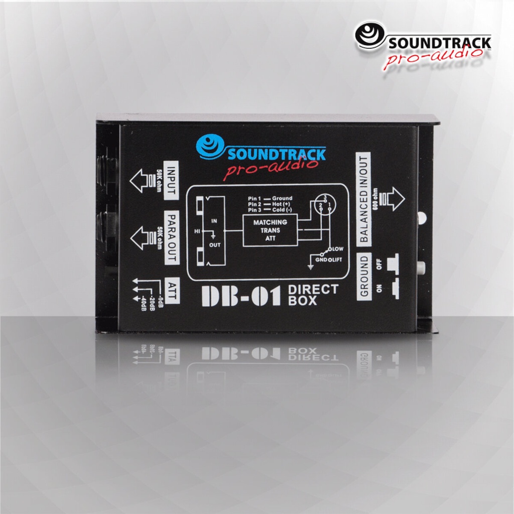 DB-01 DIRECT BOX | Karma Instrumentos Audio e Iluminación S. A. de C. V.