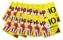 12 PAQUETES POR EL PRECIO DE 9 ENCORDADURA ROTOSOUND PARA GUITARRA ELECTRICA ROTO YELLOWS  R10