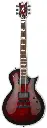 GUITARRA ELÉCTRICA ESP E-II ECLIPSE QM SEE THRU BLACK CHERRY SUNBURST