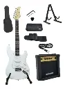 Paquete de Guitarra Eléctrica NEG10WST-WH