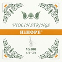 CUERDAS PARA VIOLIN HiHOPE VS-100