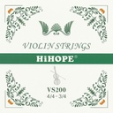CUERDAS PARA VIOLÍN HiHOPE VS-200